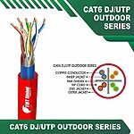 cat6 cable 305 meter 23 awg 4 twisted pair UTP Solid 305m