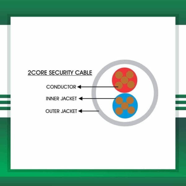 security cable wire 2 core 305m - Image 2