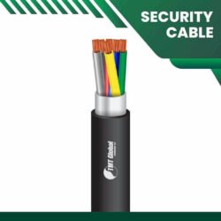 security cables 6 core Shielded Braided 1.5mm 305m