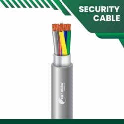 security system cable Shielded 6 core indoor