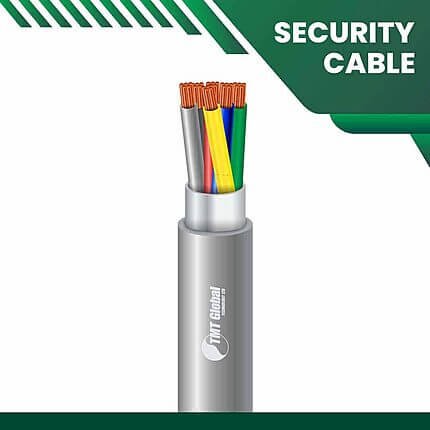 security system cable Shielded 6 core indoor
