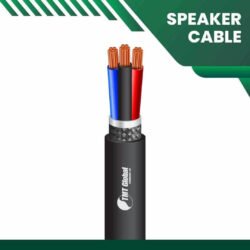 3 core braided cable Speaker Shielded Outdoor 1.5mm 305m