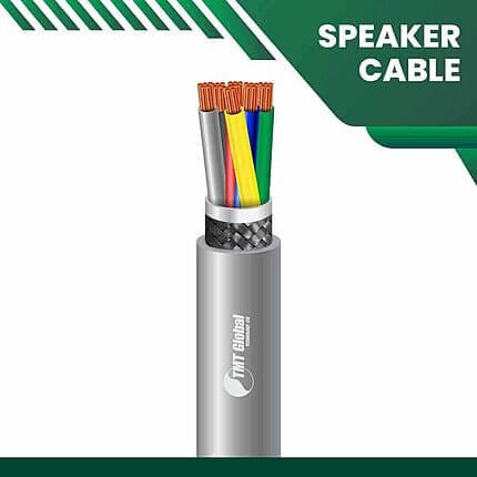 1.5mm speaker wire Shielded 6 core indoor 305m