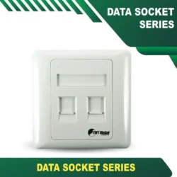 Data Outlet Socket Dual Port