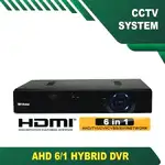 4ch ahd 6-1 hybrid dvr 8ch ahd 6-1 hybrid dvr cctv 16 channel dvr Hybrid dvr AHD 6-1