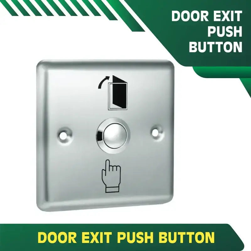 access control push button exit