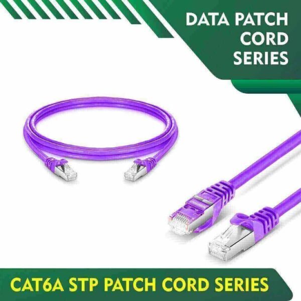 1m 28 awg cat 6a utp internet patch cord