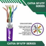 SF/UTP LAN Cable 305m cat6a 23awg 4 twisted pair