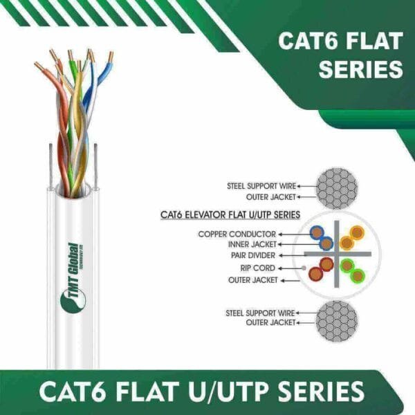 lift flat cat 6 cable 4 pair 305m tmt-4030 - Image 10