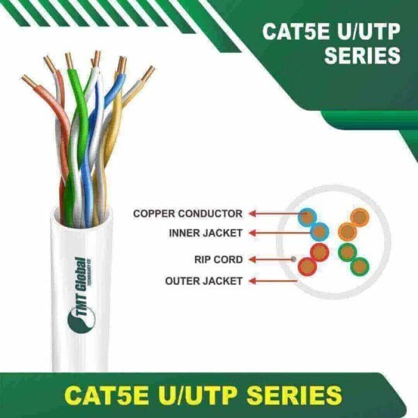 cat5e cable u/utp 24 awg 4 pair 305m - Image 10