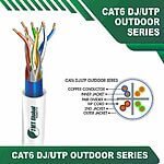 cat6 cable 305 meter 23 awg 4 twisted pair UTP Solid 305m - Image 3
