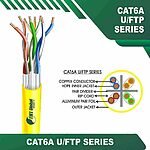 Cat6 a 23 awg 4 twisted pair U/FTP Cable 305m - Image 11