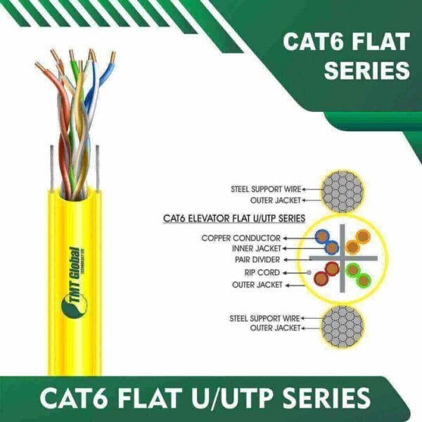 lift flat cat 6 cable 4 pair 305m tmt-4030 - Image 11