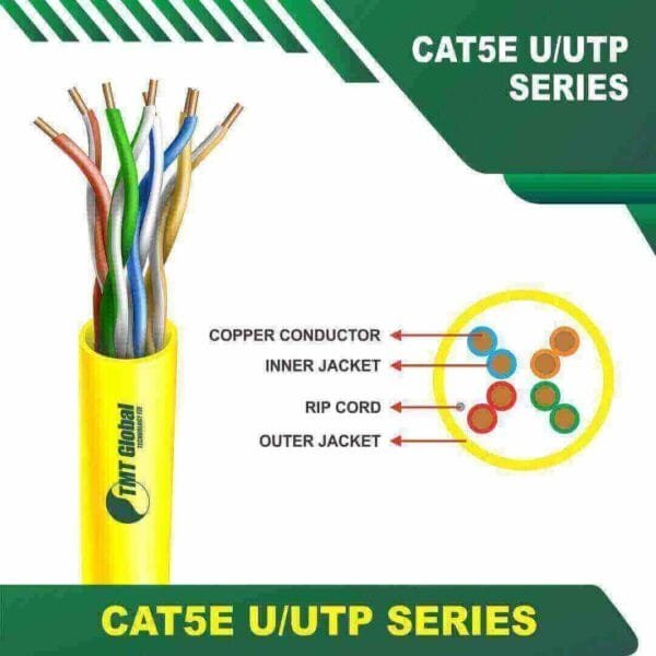 cat5e cable u/utp 24 awg 4 pair 305m - Image 11
