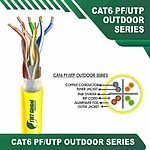 4 pair cat 6 cable f/utp 23 AWG 4 Twisted Pair 305M - Image 2