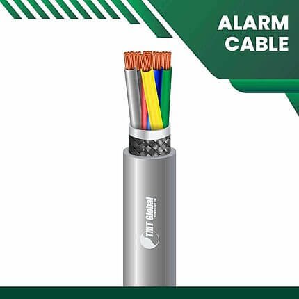 Alarm Cable Shielded 6 core