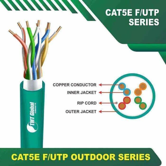 cat5e cables f utp outdoor tmt global uae 305 meter