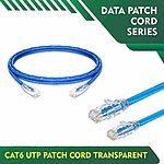 ethernet patch cable 0.15m cat6 utp 23awg PVC