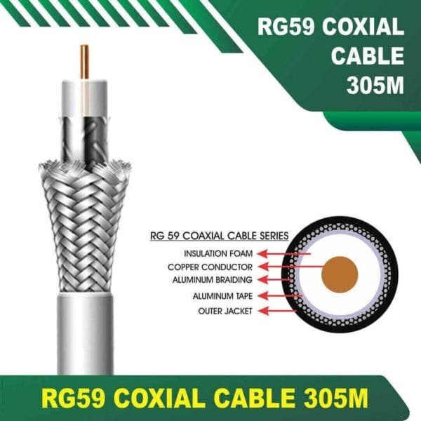 rg59 coaxial cable specifications 305M - Image 2