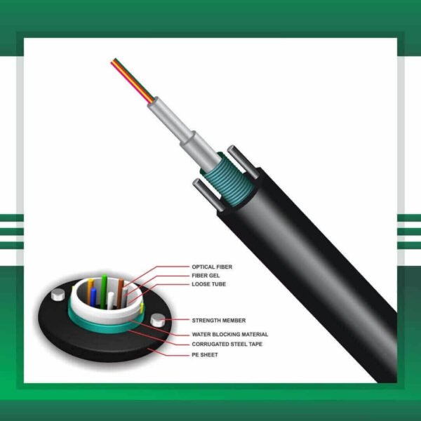 12 core multimode fiber optic cable armored om2 - Image 7