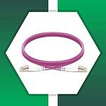 lc to lc upc Duplex om4 Patch Cord Fiber Optic Multimode  LSZH - Image 4