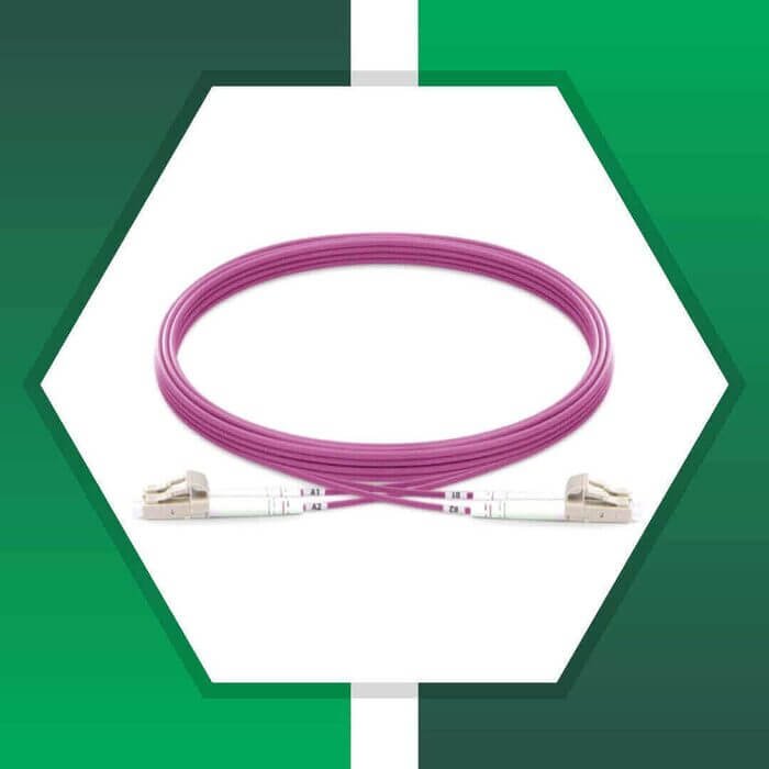 lc to lc upc Duplex om4 Patch Cord Fiber Optic Multimode  LSZH - Image 4