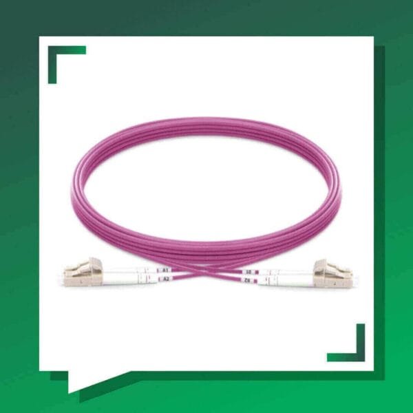 lc to lc upc Duplex om4 Patch Cord Fiber Optic Multimode  LSZH - Image 5