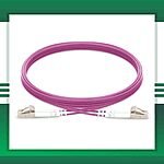 lc to lc upc Duplex om4 Patch Cord Fiber Optic Multimode  LSZH - Image 2