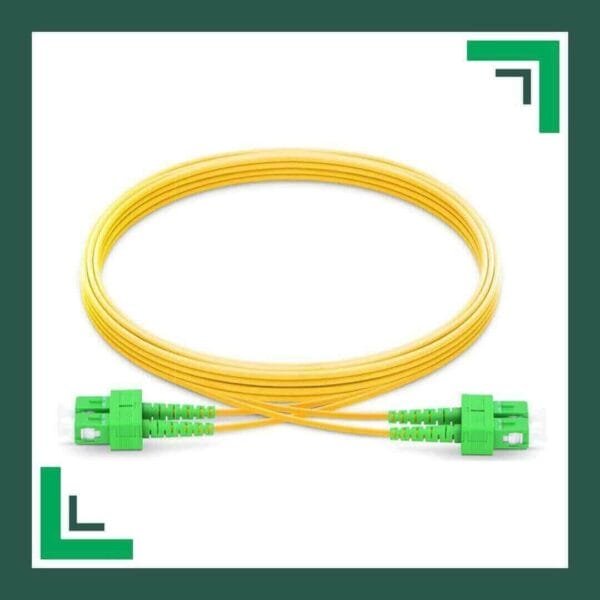 SC-SC-APC Duplex LSZH Fiber Patch Cord Single mode - Image 3