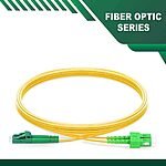 SC-LC-APC Duplex LSZH Fiber Optic