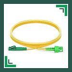 SC-LC-APC Duplex LSZH Fiber Optic Patch Cord Single Mode - Image 4