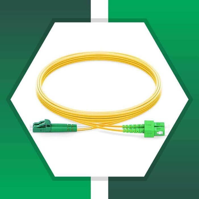 SC-LC-APC Duplex LSZH Fiber Optic Patch Cord Single Mode - Image 5