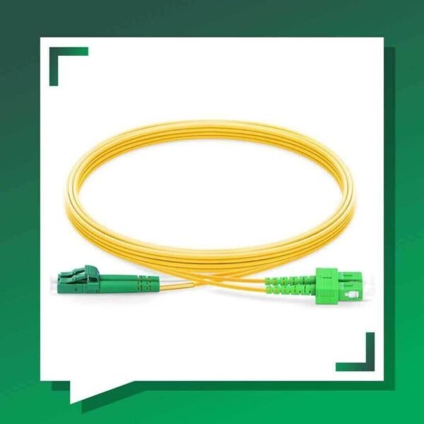 SC-LC-APC Duplex LSZH Fiber Optic Patch Cord Single Mode - Image 6