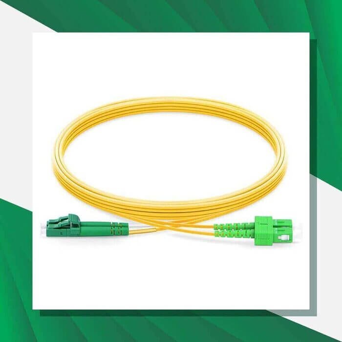 SC-LC-APC Duplex LSZH Fiber Optic Patch Cord Single Mode - Image 7