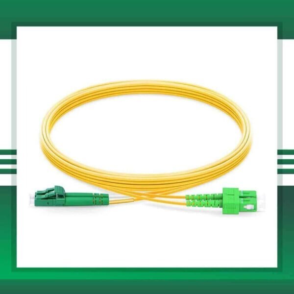 SC-LC-APC Duplex LSZH Fiber Optic Patch Cord Single Mode - Image 3