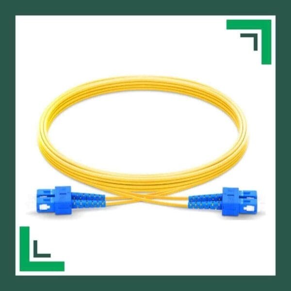 SC to SC Duplex patch cord upc Fiber Optic Single mode LSZH - Image 3