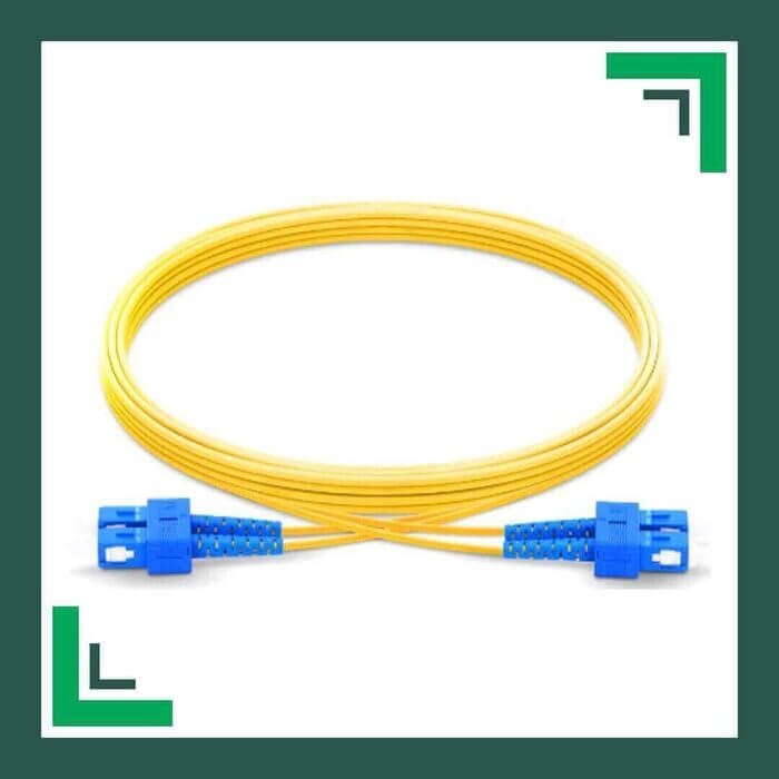 SC to SC Duplex patch cord upc Fiber Optic Single mode LSZH - Image 3