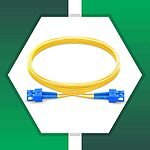 SC to SC Duplex patch cord upc Fiber Optic Single mode LSZH - Image 4