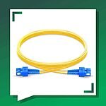 SC to SC Duplex patch cord upc Fiber Optic Single mode LSZH - Image 5