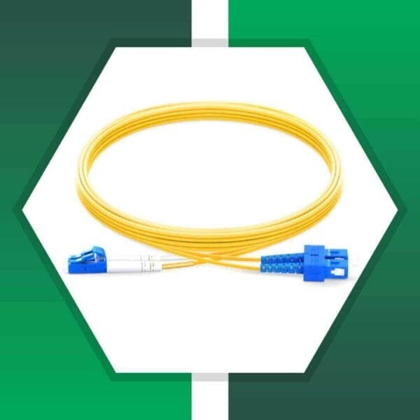 sc to lc patch cord single mode Fiber Optic Patch Cord Duplex LSZH - Image 4