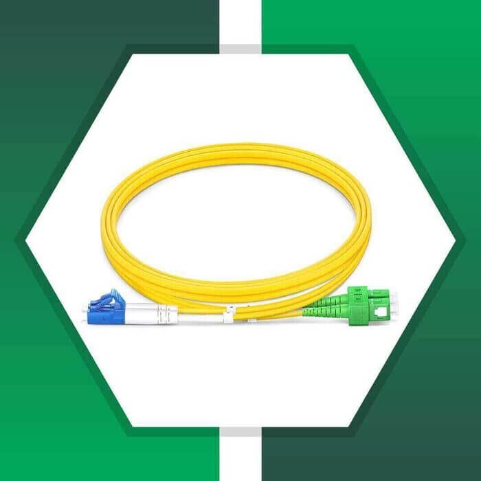 sc apc to lc upc Fiber Patch Cord Single mode Duplex LSZH - Image 4