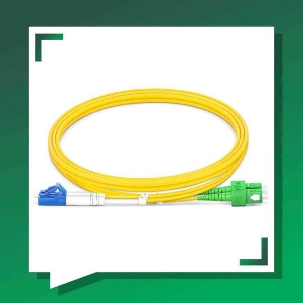 sc apc to lc upc Fiber Patch Cord Single mode Duplex LSZH - Image 5