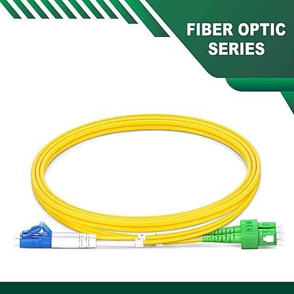 SC APC to LC UPC fiber