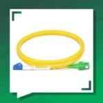 SC APC to LC UPC fiber duplex optic patch cord single mode - Image 5
