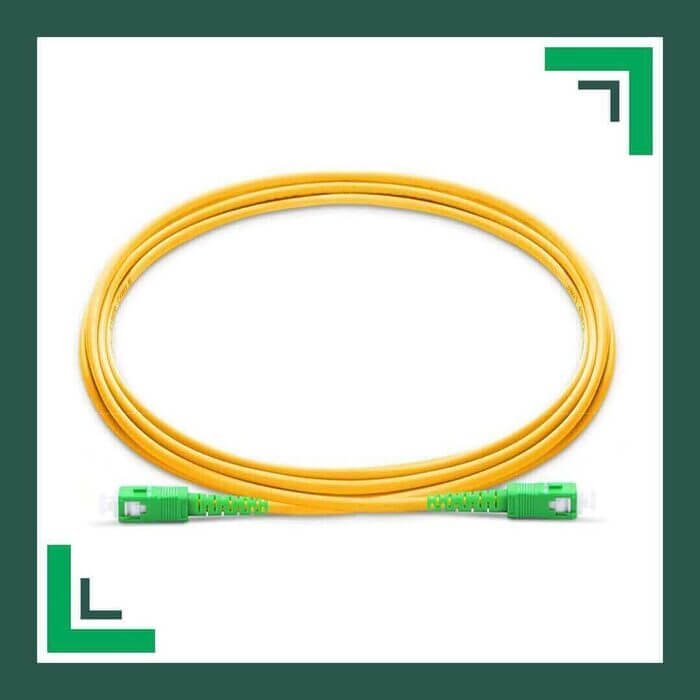 SC APC simplex LSZH Optical Patch Cord Single Mode - Image 3