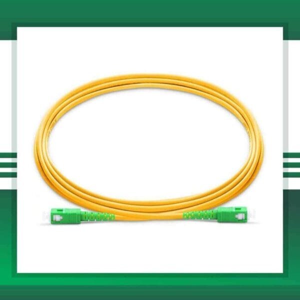SC APC simplex LSZH Optical Patch Cord Single Mode - Image 2