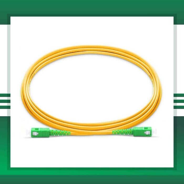 SC APC simplex LSZH Optical Patch Cord Single Mode - Image 2