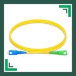 SC-APC-SC-UPC Simplex Fiber Optic Patch Cord Single Mode LSZH - Image 3