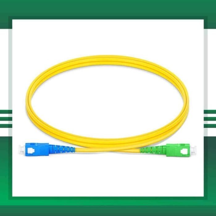 SC-APC-SC-UPC Simplex Fiber Optic Patch Cord Single Mode LSZH - Image 2