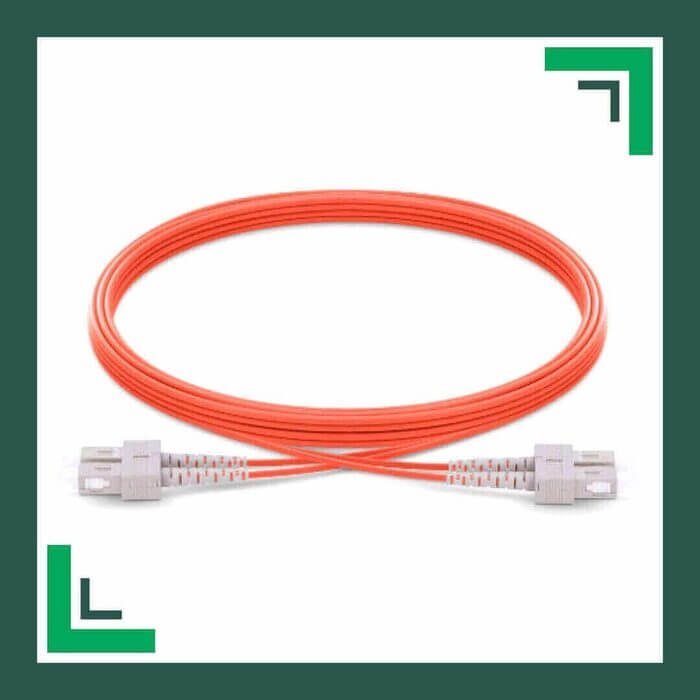 Multimode SC SC Duplex LSZH OM2 Fiber Optic Patch Cord - Image 3